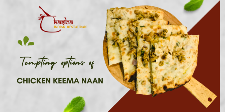 Try out the different types of Tandoori Naan from the Indian menu